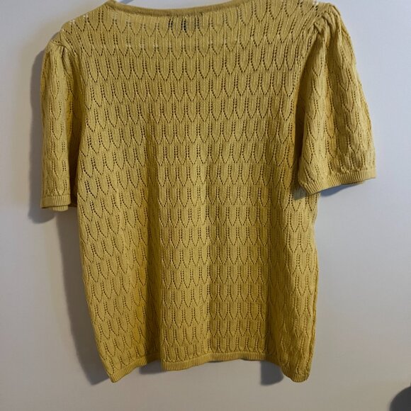 Ladies Lily Morgan Yellow Shirt - Picture 2 of 3
